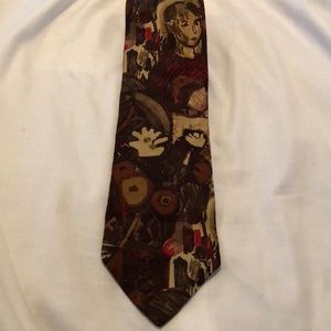 ✅ Britches of Georgetowne Art Style Silk Tie